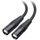 Cable Matters Shielded Cat6 Ethernet Cable Compatible with EtherCON RJ45 Connectors in Black 20 ft for Professional Audio Video and Networking Applications