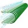 Sokqovt Cat6a Patch Cables Slim 1ft 24 Pack Flexible Cat6 Ethernet Patch Cable 10G 550MHZ 28AWG Pure Copper Cat6 Patch Cable for Network Cabinet Cat 6 Patch Cable Green