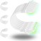 Rapink Patch Cables Cat6 05ft 24 Pack Ethernet Patch Cable 10G Support Cat 6 Patch Cable for Patch Panel to Switch Flexiable Cat 6 Ethernet Cable with Gold Plated White