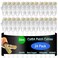 Lysymixs Cat6a Slim Ethernet Patch Cable 05 ft 24 Pack Cat6a Patch Cable for Data Centers Cat 6 Cable 10G Network Patch Cables for Home and Enterprise Network White