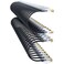 10Gsupxsel Cat6a Patch Cables 05ft 48 Pack Slim Cat6 Ethernet Patch Cable Pure Copper Flexible Cat 6 Patch Cable 550MHZ 10G SpaceSaving Cat 6A Network Cables for Patch Panel Black