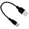 Aquelo QC35 Replacement Charger Cable Cord Compatible for Bose QUIETCOMFORT35 QC35II QC25 QC20 SoundLink II OverEar Wireless Headphones Black