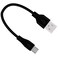 Aquelo QC35 Replacement Charger Cable Cord Compatible for Bose QUIETCOMFORT35 QC35II QC25 QC20 SoundLink II OverEar Wireless Headphones Black