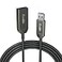 Kxable USB 30 Active Fiber Optical 75 Feet Extension Cable High Speed 5Gbps Data Transfer Supports USB 30 20 Compatible with Webcam USB Hub VR Hard Drive Printer