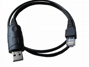 Washinglee Programming Cable for Kenwood KPG46 Compatible for TKR TM KDS NX NXB TK and TKB Series USB Mobile Radio Programming Cable for Luiton and Baofeng radios 3 FT