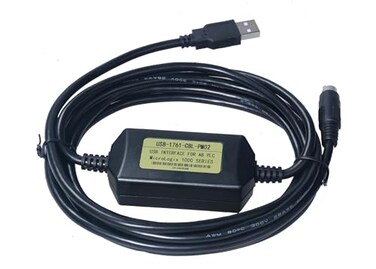 Washinglee Programming Cable Compatible for Allen Bradley PLC Micrologix 1000 1100 1200 1400 1500 Series for 1761CBLPM02 Replacement 6 FT
