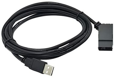 Washinglee PLC Programming Cable for Siemens Logo Series No Driver Installation Required Isolated Interface for 6ED10571AA010BA0 Replacement