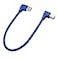 Seadream Angled USB 30 Printer Cable1 ft 30cm SuperSpeed USB30 A Male Plug 90 Degree Right Angle to USB 30 B Male Right Angle Cable