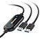 Cable Matters USB 30 Data Transfer Cable PC to PC for Windows USB Transfer Cable 66 ft Easy Computer Sync Software Key Included Works with Windows 111087VistaXP PCMover Software Required