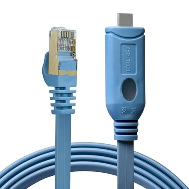 DSD TECH SHRJ45C USB Type C to RJ45 RS232 Console Cable for Routers and switches18M59FT