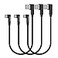 aceyoon 3 Pack Right Angle USB Type C Charger Cable 06ft Braided 90 Degree Elbow Charger Dual L Shape USBC Cable for iPhone 15 Pro Max Plus Samsung Galaxy S9 S10 Pixel 2 3 3XL P30 P20 Mate20