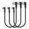aceyoon 3 Pack Right Angle USB Type C Charger Cable 06ft Braided 90 Degree Elbow Charger Dual L Shape USBC Cable for iPhone 15 Pro Max Plus Samsung Galaxy S9 S10 Pixel 2 3 3XL P30 P20 Mate20