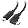 Cable Matters 20Gbps Right Angle USB C Cable 3ft Supports Up to 8K30Hz 4K120Hz Video 240W Charging 20Gbps Data Transfer 90 Degree USB C Cable RightAngle USBC to USBC Cord