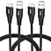 Kxable USB Hard Drive Cord 2FT 2Pack USB A to Micro B 30 Cable Compatible with Western Digital WD My Passport Toshiba Seagate SSD External Hard Drive HDD Samsung Galaxy S5 Note 3 Note Pro 122