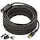Conable Active USB Extension Cable 50 Feet USB 20 A Male to Female Cord from 2ft to 150ft for Selection with an Extension Chipset Signal Booster 22AWG Tinned Pure Copper AC Power Supply Included