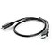 MaxLLTo USB 30 Power Charger Data SYNC Cable Cord for Toshiba External Hard Drive Disk 1tb 2tb 3tb 3ft Long Balck