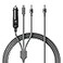 Hugener 3 in 1 Starlink Mini Cable 10FT 3M HighSpeed USB CCar ChargerDC to DC Replacement Cable for Starlink Mini Power Waterproof Extension Power Cable Accessories