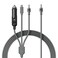 Hugener 3 in 1 Starlink Mini Cable 10FT 3M HighSpeed USB CCar ChargerDC to DC Replacement Cable for Starlink Mini Power Waterproof Extension Power Cable Accessories