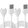 Bicmice 10mm USB DC Charging Cable Replacement Magnetic Charger Cord 2Pack