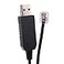 usangreen USB to RJ11 6P4C 6P6C Cable for Skywatcher EQ6 EQ5 HEQ5 EQMOD ASCOM PC to Connect The Synscan Hand Controller Upgrade 6