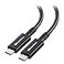 Cable Matters 40Gbps Active USB4 Cable 98 ft 3m Supports Up to 8K60Hz 4K240Hz Video 100W Charging 40Gbps Data Transfer Compatible with Thunderbolt 4 VR Headset MacBook XPS Surface Pro