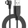 PASOW Mini USB Power Cable 90 Degree Left Angle No Data Transfer USB 20 AMale to MiniB Car Vehicle Power Suppy Cord for Dash Cam 16FT