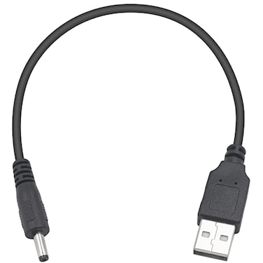 Duttek USB to DC Cable 35x135 mm 5V DC Power Charging Cord Electronics Barrel Jack Plugs USB 20 A Male to DC 35mm x 135mm Male Adapter Converter Cable10 inch 25cm