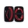 Formulamod Coiled Keyboard Cable for Mechanical KeyboardUSB C Coiled USB Aviator Cable Pro Double Sleeved with Organizer Zipper Bag Red