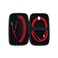 Formulamod Coiled Keyboard Cable for Mechanical KeyboardUSB C Coiled USB Aviator Cable Pro Double Sleeved with Organizer Zipper Bag Red