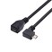 chenyang CY Micro USB 20 Male to Micro USB 20 Female Extension Cable Left Right 90 Degree Angled Full Pin Connected 05M