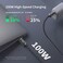 SOOPII 100W USB C to USB C Cable 4FT Nylon Braided TypeC Cable PD Fast Charging Cable with LED Display for lPhone 1515 Pro15 Plus15 Pro Max MacBook Pro Samsung Galaxy S22S10 Pixel LG