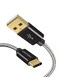 CableCreation 2FT USB to USB C Cable USB A to USB C Cable 3A Fast Charging Cable Braided USB C Male to USB Male Cable for Power Bank Galaxy S23 iPad Pro iPad Mini S22 S21 Z Flip etc Black