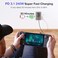 LEIRUI USB4 Cable for Thunderbolt 4 Cable 40Gbps Down Angle USB C Data Transfer Cable 90 Degree 8K60Hz Video 240W PD Fast Charging for iPhone 1617Steam DeckUSB C MonitorSSDMacBook 165FT