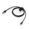 Mophie Charge Stream USBA to USBC Cable 3ft UltraDurable Braided Design Flexible Silicone Fast Charging up to 15W Travel Strap Included