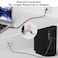 Kxable USB to Ethernet Cable 4 FT 30 A Male to RJ45 Male Cord Directly Connected Aluminum Portable Gigabit LAN Network Cable for Laptop PC Switch More Braided with 5 Pcs Ties