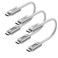 SUMPK 240W USB C Cable 1FT Short USB C Cable Fast Charging Cord Compatible with 1616 Pro16 Plus16 Pro Max Samsung Galaxy S23 S22 S21 S20 Note 20 Pixel