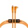Tether Tools TetherPro Optima 10Gbps Gen 2 USBC 15 46m Straight to Right HighVisibility Orange