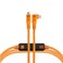 Tether Tools TetherPro Optima 10Gbps Gen 2 USBC 15 46m Straight to Right HighVisibility Orange
