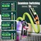 Firsting USB C to Lightning Cable 240W 4 in 1 Charging Cable 5FTChubby USB AC to CLightning Multi Charging Cable with Light for iPhone 16151413 SeriesPhonesPadsLaptop Multi Chargers for All Device