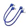 Seadream Angled USB 30 Printer Cable 2Pack 1 ft 30cm SuperSpeed USB 30 A Male Plug 90 Degree Right Angle to USB 30 B Male Right Angle Cable