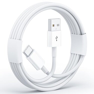 UIIAVS Car Carplay Cable for iPhone 17151616 Pro MaxPlus USB A to USB C Cable for Car Carplay Charger 3A Fast Charging USB C Cord for iPad Pro Air USB to C Charging Cable 3FT09m White
