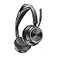 Poly Voyager Focus 2 UC USBA Headset Plantronics Bluetooth DualEar Stereo Headset with Boom Mic USBA PCMac Compatible Active Noise Canceling Works with Teams Zoom More