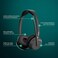 EPOS IMPACT 1060 DoubleSided Wireless Office Headset With Microphone EPOS AI Noise Cancellation Super Wideband Audio Bluetooth Comfortable Fit Perfect For Clear Calls In Busy Workspaces