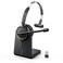 LEVN Wireless Headset 52 for Call Center BluetoothHeadphones with Mic for WorkNoise Cancelling 65 HoursWoktime Mute ButtonWireless Headset for Work fromHomeOfficePCComputerLaptopBlack