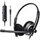 awatrue Wired Headset with Microphone for PC Laptop 35mm Jack On Ear Headphones with Noise Cancelling Microphone for Boom Skype Webinars inline ControlComfortable