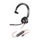 Plantronics Poly Blackwire 3310 Microsoft USBC Headset Mono USB Type C Wired 32 Ohm 20 Hz 20 kHz OverTheHead Monaural Supraaural Noise Cancelling Microphone