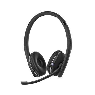 EPOS Adapt 261 Dual Sided Headset Wireless DualConnectivity Bluetooth USBC Dongle Included UC Optimized and Microsoft Teams Black