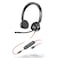 Plantronics Blackwire 3325 Wired DualEar Stereo Headset with Boom Mic USBA35mm to connect to your PC andor Mac Works with Teams Zoom more