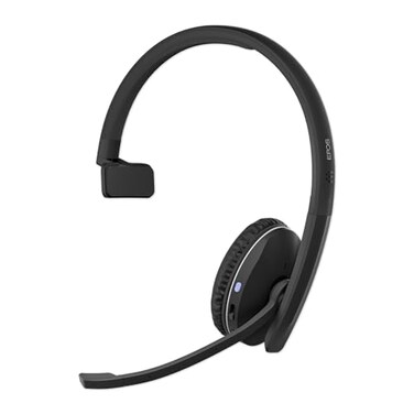 EPOS Adapt 231 Single Sided Headset Wireless DualConnectivity Bluetooth USBC Dongle Included UC Optimized and Microsoft Teams Black