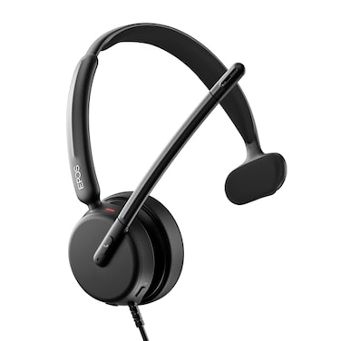 EPOS Impact 430 Mono OnEar Wired USBC and USBA Headset with NoiseCanceling Mic PlugandPlay Clear Audio Lightweight Comfort Suitable for Remote Work Office Calls and Online Meetings
